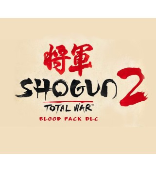 Total War: SHOGUN 2 - Blood Pack DLC Steam Key GLOBAL